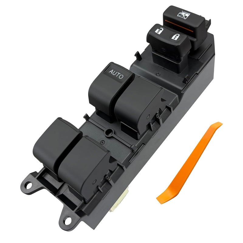 BELGEMAY Driver-Side Window Switch - 84820-0R040 (1 AUTO, Not for Dual AUTO) - Fits 07-21 Toyota Tundra/Sequoia - W/Pry Tool​ - Image 1